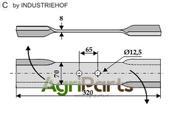 Mover-blade 320mm - right - AgriParts image