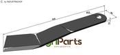Mover-blade 620mm - left - AgriParts image