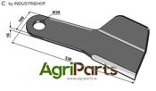 Blade, left - AgriParts image