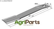 Mover-blade 710mm - AgriParts image