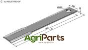 Mover-blade 710mm - AgriParts