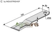 Comminution bllade - AgriParts