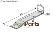 Communition blade - right - AgriParts