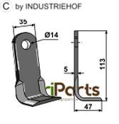 L-blade - AgriParts