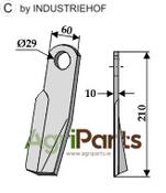 Flail - right - AgriParts