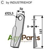 Flail - right - AgriParts