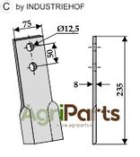 Flail, right - AgriParts