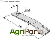Mover-blade 330mm - right - AgriParts image