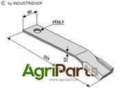 Mover-blade 355mm - right - AgriParts image