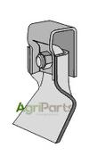 Flail assembled with holder and bolt - AgriParts