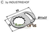 Security plate - AgriParts