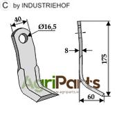 Y-blade - AgriParts
