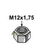 Self-locking nut - M12 - 10.9 - AgriParts