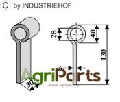 Central flail - AgriParts