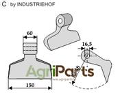 Pruning hammer - AgriParts image