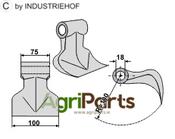 Pruning hammer - AgriParts image