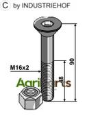 Hexagon socket screw - AgriParts image