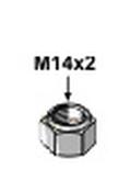 Self-locking nut - M14x2 - AgriParts image