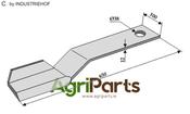 Mover-blade 650mm - right - AgriParts