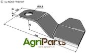 Mover-blade 395mm - left - AgriParts