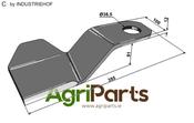 Mover-blade 395mm - right - AgriParts