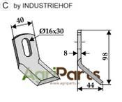 All-purpose Y-blade - AgriParts