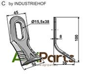 All-purpose Y-blade - AgriParts