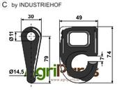 Shackle - quick change system - AgriParts