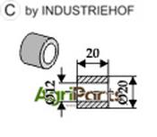 Bush 20xØ12xØ20 - AgriParts