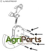 Clamping pin 4 pcs - AgriParts image