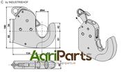 Automatic hook for lower links - Cat. lIIS - AgriParts