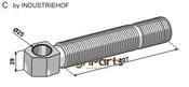 Articulated spindle Ø25 - AgriParts