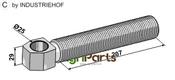 Articulated spindle Ø25 - AgriParts