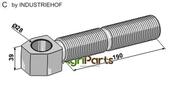 Articulated spindle Ø28 - AgriParts