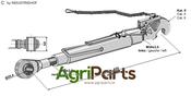 Compl. top-link with tie-rod Ø25,4 - AgriParts
