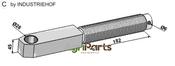 Articulated spindle Ø28 - AgriParts