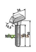 Chain-bolt - AgriParts image