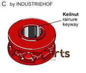 Chain sprocket Ø135 - AgriParts