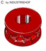 Chain sprocket Ø128 - AgriParts image