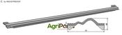 Scraper floor rail - AgriParts