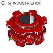 Chain sprocket Ø 115 - AgriParts