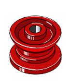 Pulley for chain Ø 113 - AgriParts