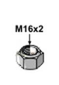 Self-locking nut - M16x2 - AgriParts image
