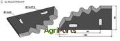 Fodder mixer knives, right - AgriParts