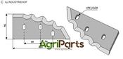 Fodder mixer knives, right - AgriParts
