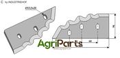 Fodder mixer knives, left - AgriParts