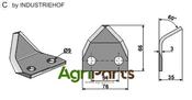 Fodder mixer knives - AgriParts