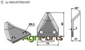 Fodder mixer knives - AgriParts
