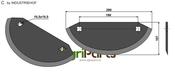 Fodder mixer knive - AgriParts