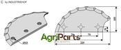 Fodder mixer knives, left - AgriParts